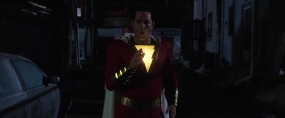 Oh, my God!
The lightning emblem! - Shazam!