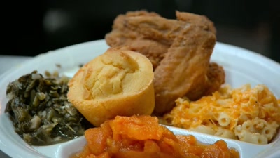 Oh, my God,
these greens are cooked perfectly. - Searching for Soul Food