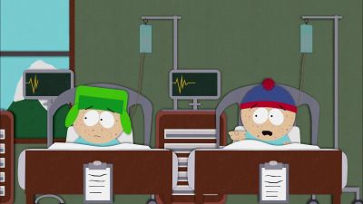 Oh, my God!
They've killed Kenny! - South Park