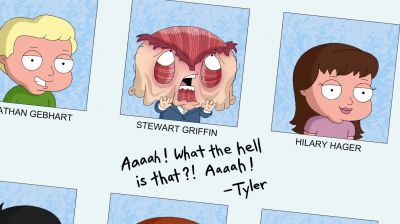 Oh, my God,
Tyler. Do you remember this? - Family Guy