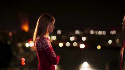 Oh my God, what are we
doing on the damn rooftop? - The Trouble with Mistletoe