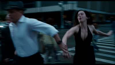 Oh my God What's happening to meAll you need to know we're being chasedI need you to trust me - The Adjustment Bureau