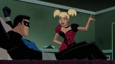 Oh, golly, that's right, I stand corrected. - Batman and Harley Quinn