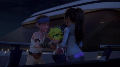 Oh, good girl! Let's go! - Jurassic World: Camp Cretaceous