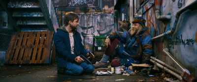 - Oh. Good for you.
- Wanna smoke some crack? - Guns Akimbo