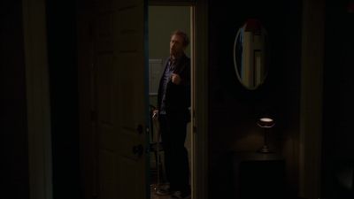 Oh, goodness,
I've left my door open. - House