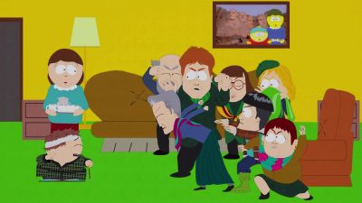 Oh, goodness,
what's going on? - South Park