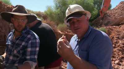 Oh, my gosh!
It's thick enough material - Outback Opal Hunters