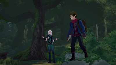Oh, great. I'm sure
it won't be crawling with humans. - The Dragon Prince