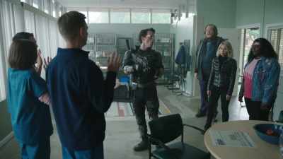 Oh, great! Now we definitely
have to kill them, - Peacemaker