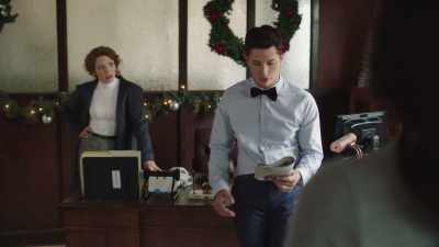 Oh great, now our dirty
laundry's on display - Christmas 9 to 5