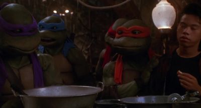 Oh great That should be easy - Teenage Mutant Ninja Turtles II: The Secret of the Ooze