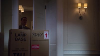 Oh, great, the cable guy came. - House