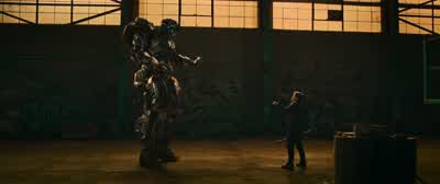 Tires screeching Oh great The gang's hereThere are more like you Like me NahBut be cool so they don't crush youWhat Yeah I'd put that pipe down if I were you - Transformers: Rise of the Beasts