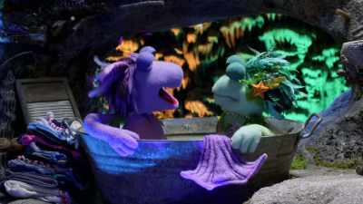 Oh, great. We were so bad at scaring them
that we made them laugh. - Fraggle Rock: Back to the Rock