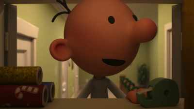 Oh, Greg, and grab the tape
while you're up there too. - Diary of a Wimpy Kid Christmas: Cabin Fever
