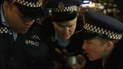 - Oh, guys.
- Pretty urgent now, I think. - Wellington Paranormal