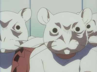 Oh, Harrison, you'll get your
punishment later when I return. - Cowboy Bebop