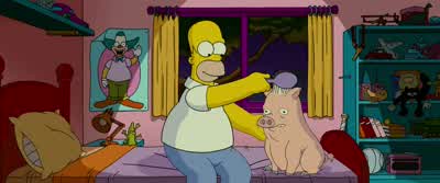 Oh, you have so many looks. - The Simpsons Movie
