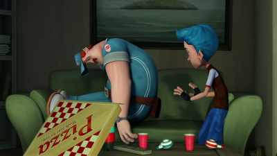Oh, and he gets Melanie? - Monster Island