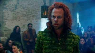 Oh! He ills! Bring a stool
so this knave can sit! - Will