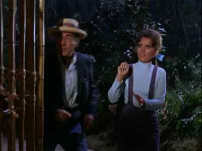 OH, HE MAY BE CAGED,
BUT I'M SCARED
TO DEATH! - Gilligan's Island