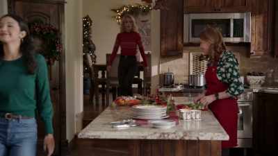 Oh, Heidi, would you
be a dear and grab - Tails of Christmas