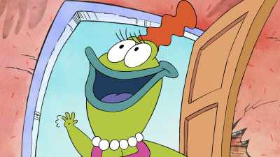 Oh, he'll just be thrilled
that you're back! - Rocko's Modern Life: Static Cling