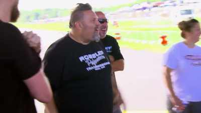 Oh hell no. I ain't doing
that, I'm not stupid. - Street Outlaws No Prep Kings Team Attack