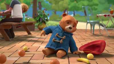 Oh… white or black?
Hmm. That's a toughie. Um… - The Adventures of Paddington
