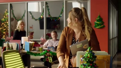 - Oh. Hello, Campbell.
- Sorry. - My Southern Family Christmas