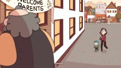 Oh, hello! [grunts] - Hilda