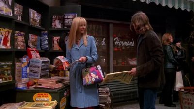 - Oh, hello.
- Oh, it's you. I see you everywhere. - Friends