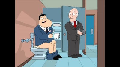Oh hello Why do you have a fork - American Dad!