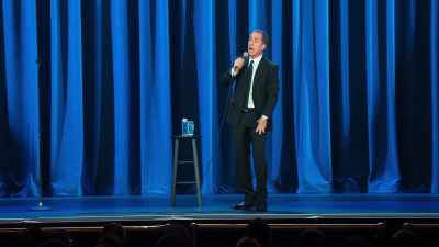 Oh, here it is. I got it. It's here.
It's here. My phone is here." - Jerry Seinfeld: 23 Hours to Kill