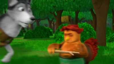 -Oh, here's a nice stick!
-That is a nice stick. - The Chicken Squad
