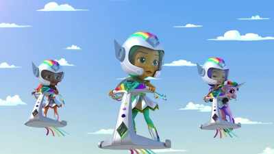 Oh, he's so close to the ocean!
We don't have much time! - Rainbow Rangers