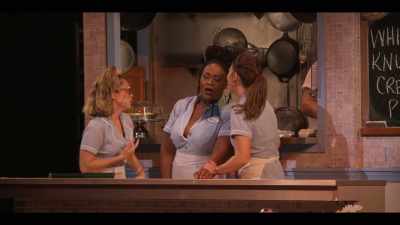 Oh, he's laying it
all on the table. - Waitress: The Musical
