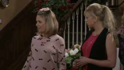 Oh, he's trying so hard to put
our marriage back together. - Fuller House