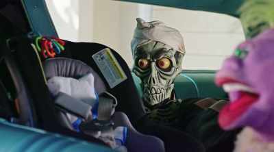 Oh. Hey, Audrey,
what's this extra baby seat for? - Jeff Dunham: Relative Disaster