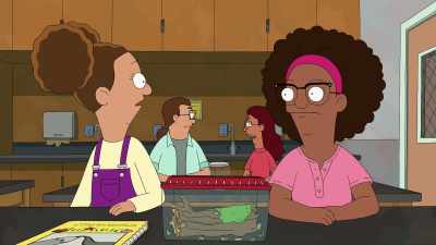 - Oh, hey, Hazel.
- So, I'm your partner for the project. - Central Park
