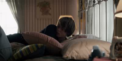 Oh... Hey. Hey. Couldn't sleep? - Stranger Things