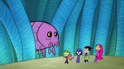 Oh, hey, it's Jerry,
my favorite flea. - Teen Titans Go!