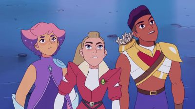 -Oh, hey. That's you.
-That doesn't look anything like me. - She-Ra and the Princesses of Power