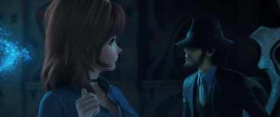 Oh? Hey, why are
you acting suspiciously? - Lupin III: The First