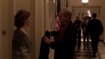 Oh, hi, Dad. Sorry. - The West Wing