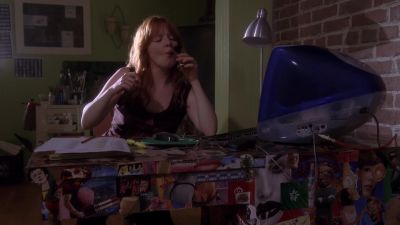 OH HI, EDIE,
IT'S CLAIRE. - Six Feet Under