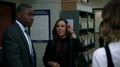 - Oh. Hi. Emily Lopez.
- I know. - All Rise