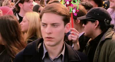 - Oh, hi, Mr. - Spider Man