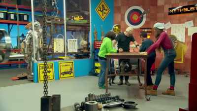 OH, HO, HO, HO. AW. - Mythbusters Jr.
